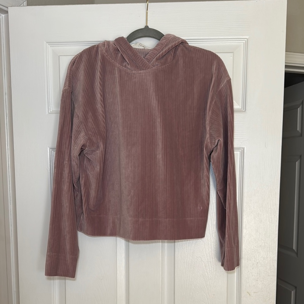 Pink Corduroy Hoodie from Tavi